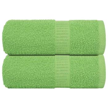 Gästetücher FROGN 2 Stk. Apfelgrün 30x50 cm 360 g/m²