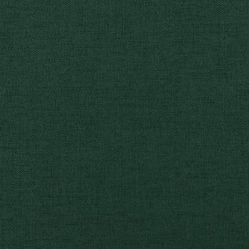 Schaukelsessel mit Kautschukholz-Beinen Dunkelgrün Stoff