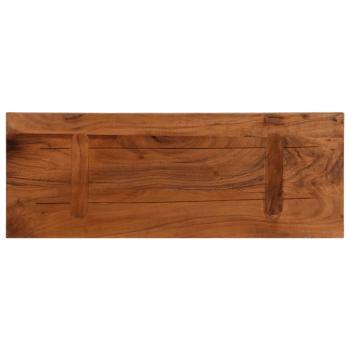 Tischplatte 90x20x3,8 cm Rechteckig Altholz Massiv