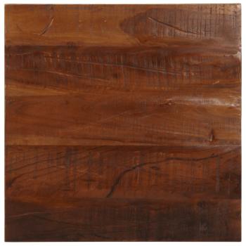 ARDEBO.de - Tischplatte 50x50x3,8 cm Quadratisch Altholz Massiv