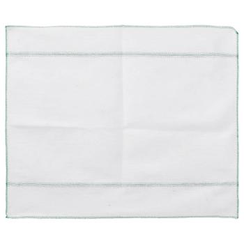 Reinigungstücher 5 Stk. Weiß mit Grünen Gestreift 50x60 cm