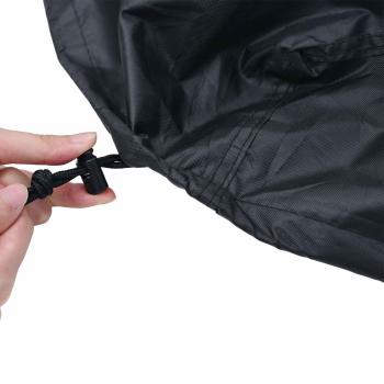 Tischdecken Uni Schwarz 62 x 62 x 15 cm Stoff