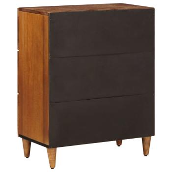 Sideboard Walnuss 60 x 33,5 x 75 cm Massivholz Mango