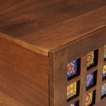 Couchtisch Braun 100 x 54 x 40 cm Massivholz Mango