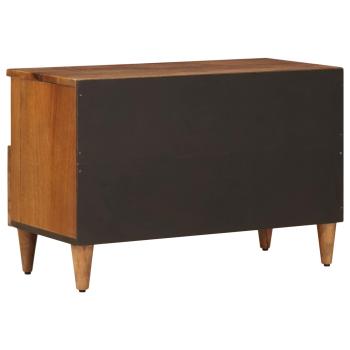 Couchtisch Braun 80 x 54 x 40 cm Massivholz Mango