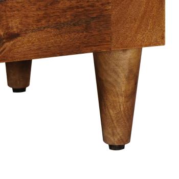 Badezimmerschrank mit Schubladen Walnuss 38 x 33,5 x 160 cm