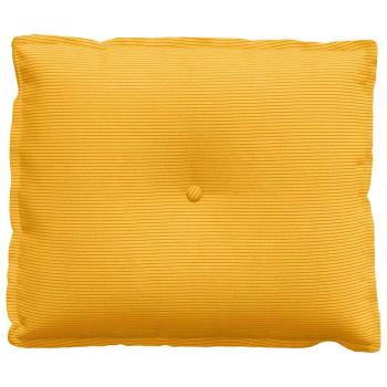 Rückenkissen Helles Gelb 60 x 50 cm Cordstoff