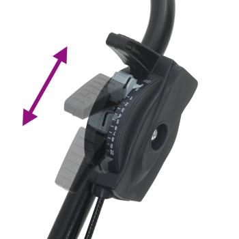 Streuer Schwarz 80 x 46 x 75 cm PVC und Stahl