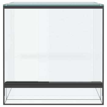 Reptilien- und Amphibienhabitate Weiß 30 x 30 x 30 cm Glas