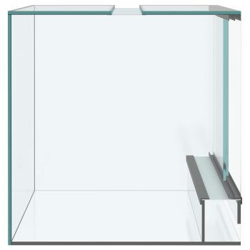 Reptilien- und Amphibienhabitate Weiß 30 x 30 x 30 cm Glas