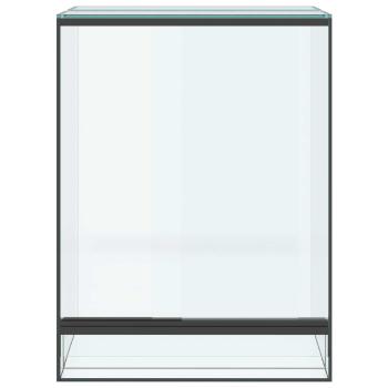 Reptilien- und Amphibienhabitate Weiß 30 x 30 x 40 cm Glas