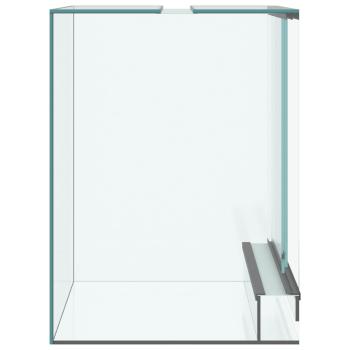 Reptilien- und Amphibienhabitate Weiß 30 x 30 x 40 cm Glas