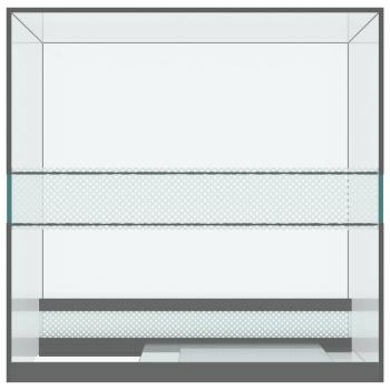 Reptilien- und Amphibienhabitate Weiß 30 x 30 x 40 cm Glas