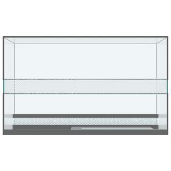 Reptilien- und Amphibienhabitate Weiß 50 x 30 x 30 cm Glas