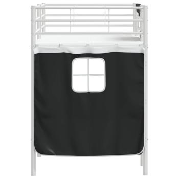 Weiß und Schwarz 90 x 190 cm