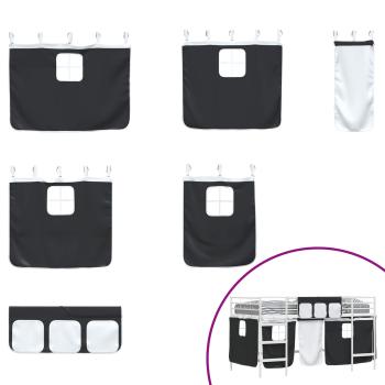 Weiß und Schwarz 107 x 201 cm