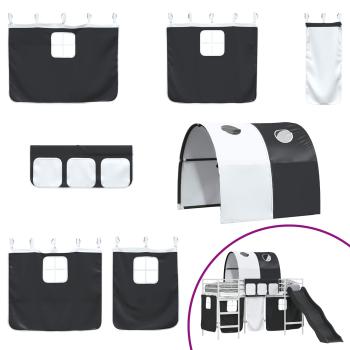 Weiß und Schwarz 100 x 190 cm