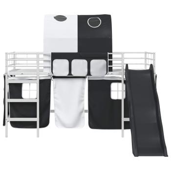 Weiß und Schwarz 100 x 201 cm