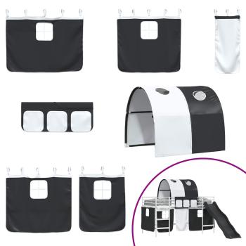 Weiß und Schwarz 100 x 201 cm