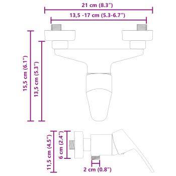 Duschmischer Chrom G 1 / 2 Zoll