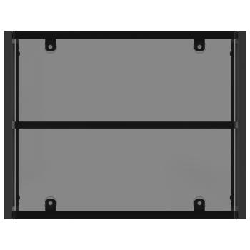 Möbelsets mit Kissen 3 pcs Schwarz und Cremeweiß Rattan