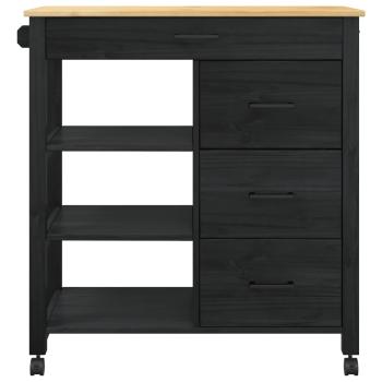 Küchentrolley Schwarz