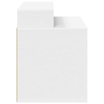 Katzenhaus Weiß 42,5 x 40 x 52,5 cm Holzwerkstoff