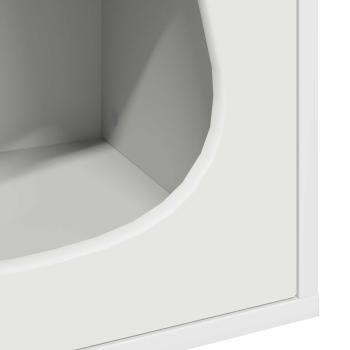 Katzenhaus Weiß 42,5 x 40 x 52,5 cm Holzwerkstoff