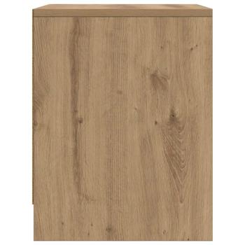 Nachttisch Kunsthandwerk Eiche 45 x 34 x 44,5 cm Holzwerkstoff