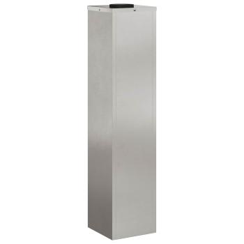 Solar LED Wegeleuchte 2 pcs Edelstahl Edelstahl