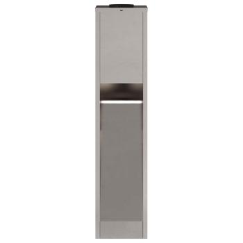 Solar LED Wegeleuchte 2 pcs Edelstahl Edelstahl