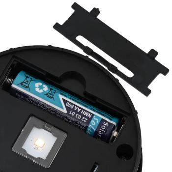 Solar LED Wegeleuchte 2 pcs Edelstahl Edelstahl