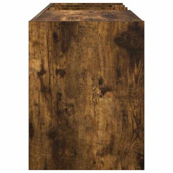 Schallplattenschrank Geräucherte Eiche 78,5 x 35 x 45 cm