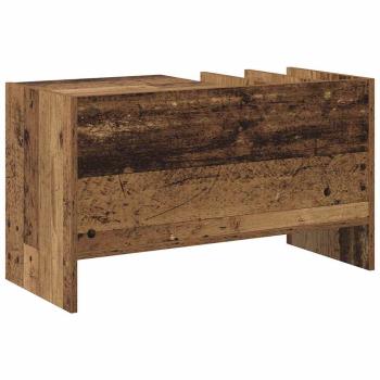 Schallplattenschrank Altholz 78,5 x 35 x 45 cm Holzwerkstoff