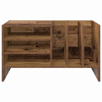 Schallplattenschrank Altholz 78,5 x 35 x 45 cm Holzwerkstoff