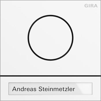 ARDEBO.de Gira 5565902 System 106 Türstationsmodul, Verkehrsweiß