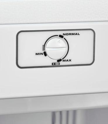 Exquisit GS230-H-040D Stand Gefrierschrank, 54,4 cm breit, 168 L, weiß