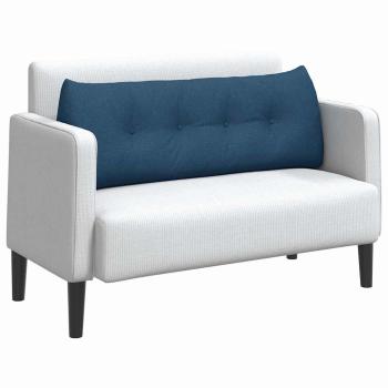 Rücken Kissen Blau 140 x 24 x 50 cm Stoff