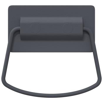 ARDEBO.de - Schrankgriffe 12 pcs Anthrazit 85 x 45 mm Metall