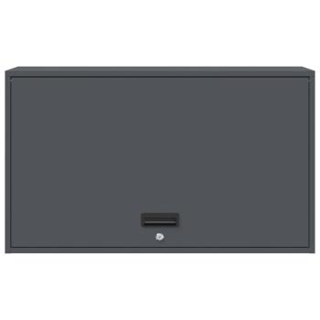 Wandschrank für die Garage mit Gasdrucklift-Tür Anthrazit