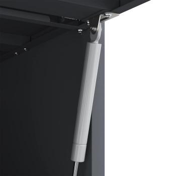 Wandschrank für die Garage mit Gasdrucklift-Tür Anthrazit