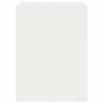 Wandschrank für die Garage mit Gasdrucklift-Tür Weiß