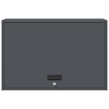 Wandschrank für die Garage mit Gasdrucklift-Tür Anthrazit