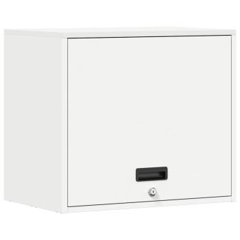 Wandschrank für die Garage mit Gasdrucklift-Tür Weiß