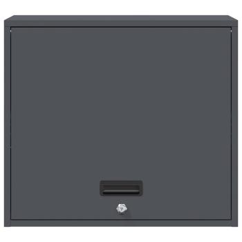 Wandschrank für die Garage mit Gasdrucklift-Tür Anthrazit