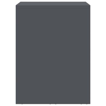 Wandschrank für die Garage mit Gasdrucklift-Tür Anthrazit