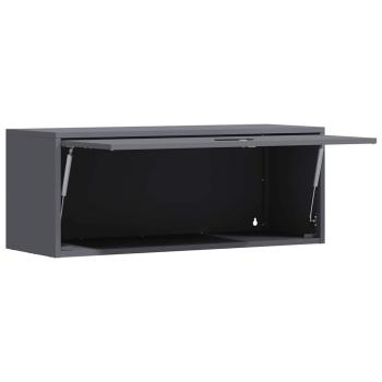 Wandschrank für die Garage mit Gasdrucklift-Tür Anthrazit