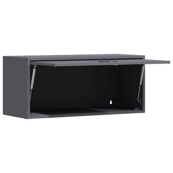 Wandschrank für die Garage mit Gasdrucklift-Tür Anthrazit