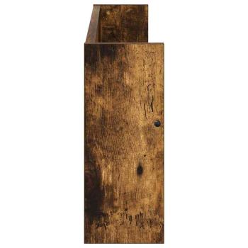 Magazinregal Geräucherte Eiche 80 x 12 x 30 cm Holzwerkstoff