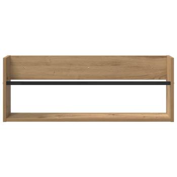 Magazinregal Artisan-Eiche 80 x 12 x 30 cm Holzwerkstoff